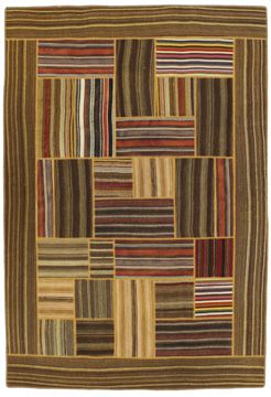 Carpet Patchwork Kilim 243x167