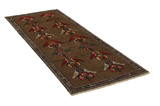 Gabbeh - Qashqai Persian Carpet 292x104 - Picture 1