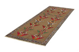 Gabbeh - Qashqai Persian Carpet 292x104 - Picture 2